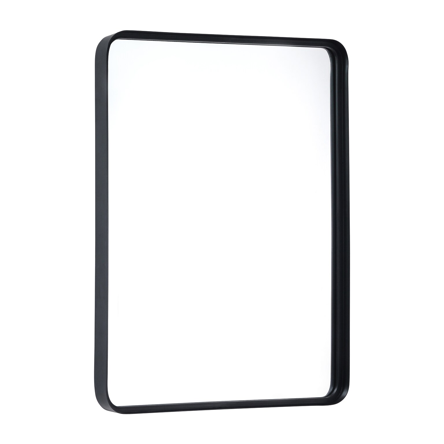 Flash Furniture Ava Deep Framed Wall Mirror, 30x 40 Black (HMHD22M138YABLK)