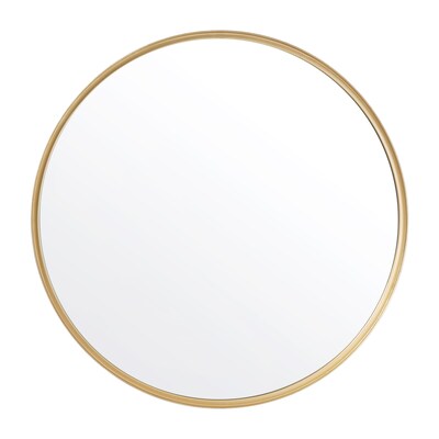 Flash Furniture Jennifer Deep Framed Wall Mirror, 24" Gold (HMHD22M115YBGLD)