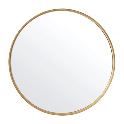 Flash Furniture Jennifer Deep Framed Wall Mirror, 27.5" Gold (HMHD9M3000GDGLD)