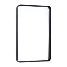 Flash Furniture Ava Deep Framed Wall Mirror, 24x 36 Black (HMHD22M111YABLK)