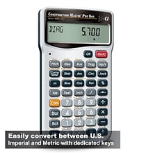 Calculated Industries Construction Master® Pro 4080 Trigonometric Hand-Held Calculator