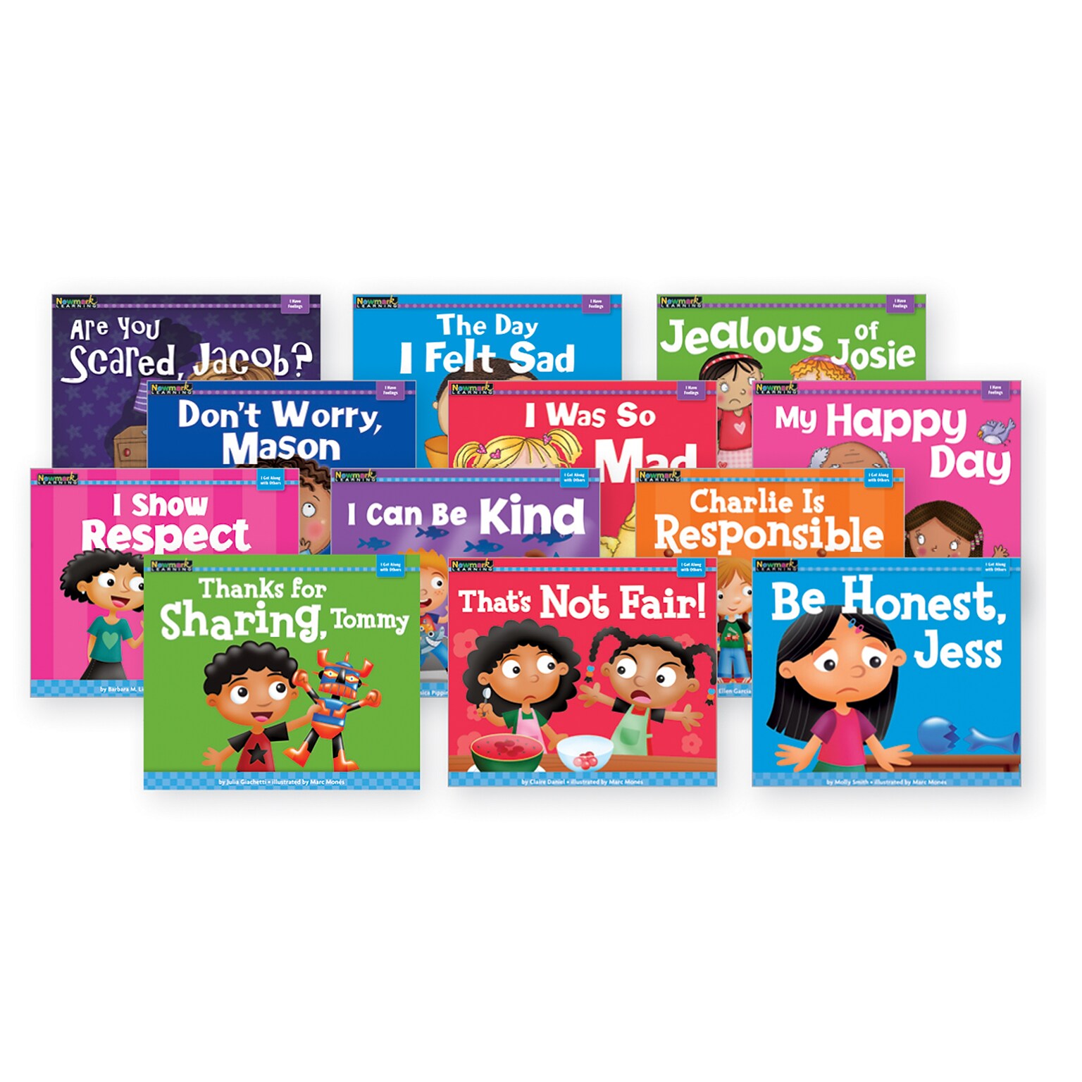 Newmark Learning MySELF: Feelings and Cooperation Readers, Paperback, 12 per Pack