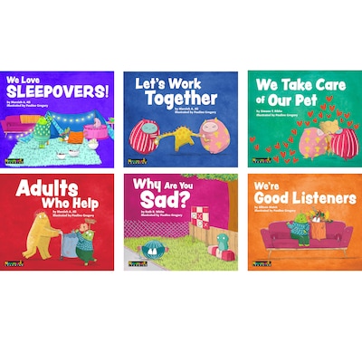 Newmark Learning MySELF Readers: I Build Positive Relationships, Paperback, 6 per Pack