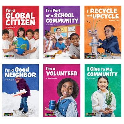 Newmark Learning MySELF Readers: I Am a Responsible Community Member, Paperback, 6 per Pack