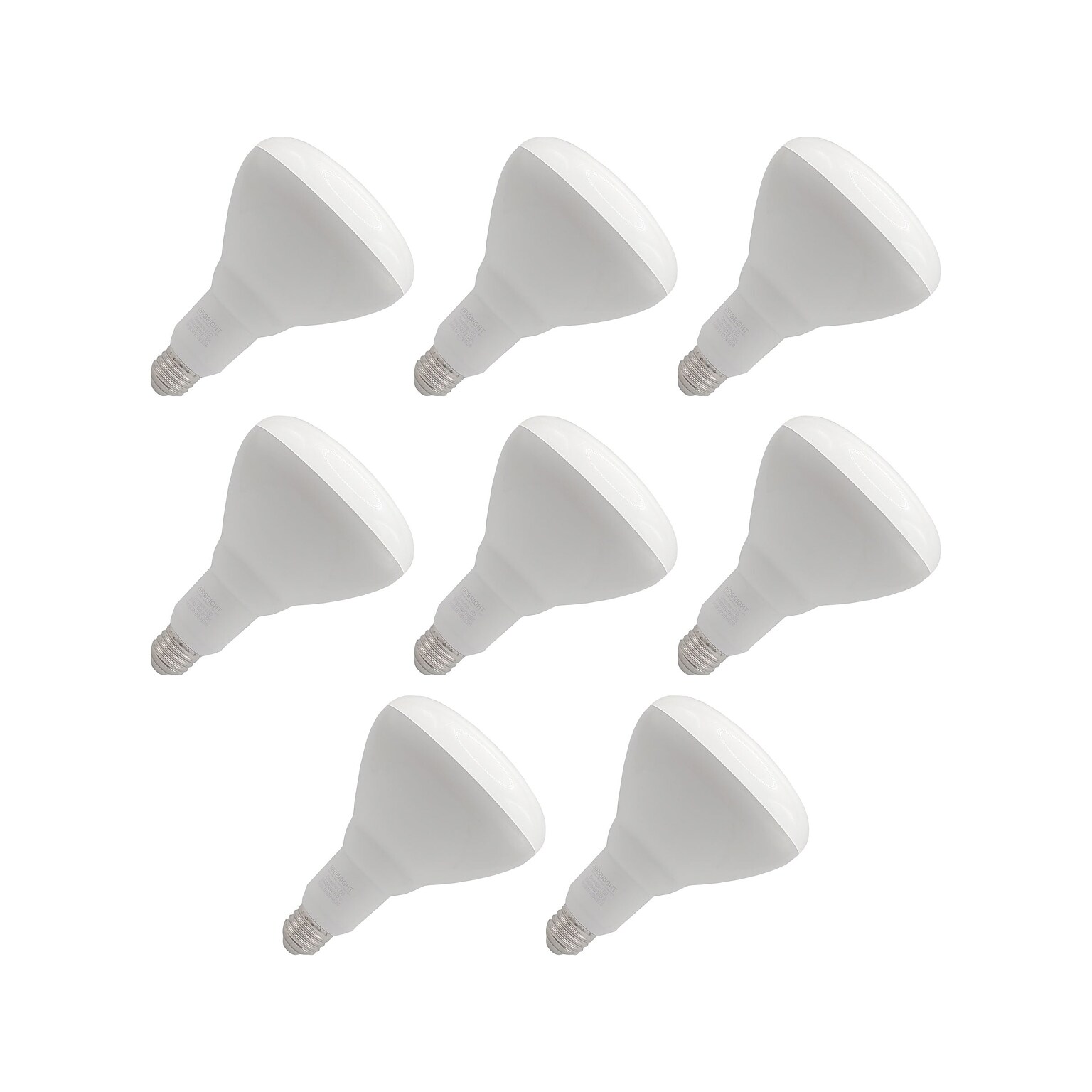 Viribright 16-Watt Soft White LED Floodlight Bulb, 8/Box (654654-8)