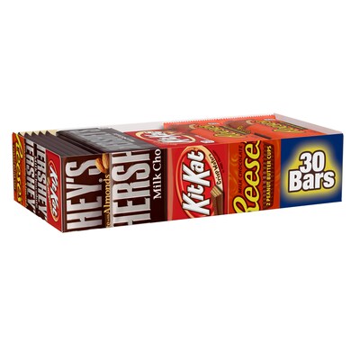 Hershey Chocolate Full Size Variety/Mar's Chocolate Full Size Variety, 2/Bundle (600-04055)
