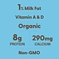 Organic Valley Aseptic Single Serve Chocolate Milk, 8 Oz, 24/Pack (307-00380)