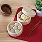 Joyce Chen 2-Tier Bamboo Steamer Baskets with Lid, 6-Inch (J26-0016)