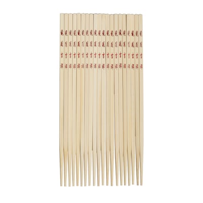 Joyce Chen J30-0043 Reusable Burnished Bamboo Chopsticks, 10-Pair Set