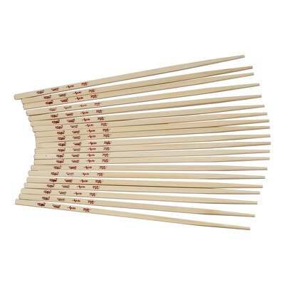 Joyce Chen J30-0043 Reusable Burnished Bamboo Chopsticks, 10-Pair Set