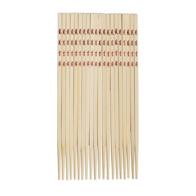 Joyce Chen J30-0043 Reusable Burnished Bamboo Chopsticks, 10-Pair Set