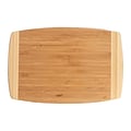 Joyce Chen Small 6-In. x 9-In. Burnished Bamboo Cutting Board, Beige (J34-0002)