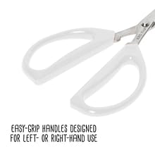 Joyce Chen Original Unlimited Kitchen Scissors, White (J51-0620)