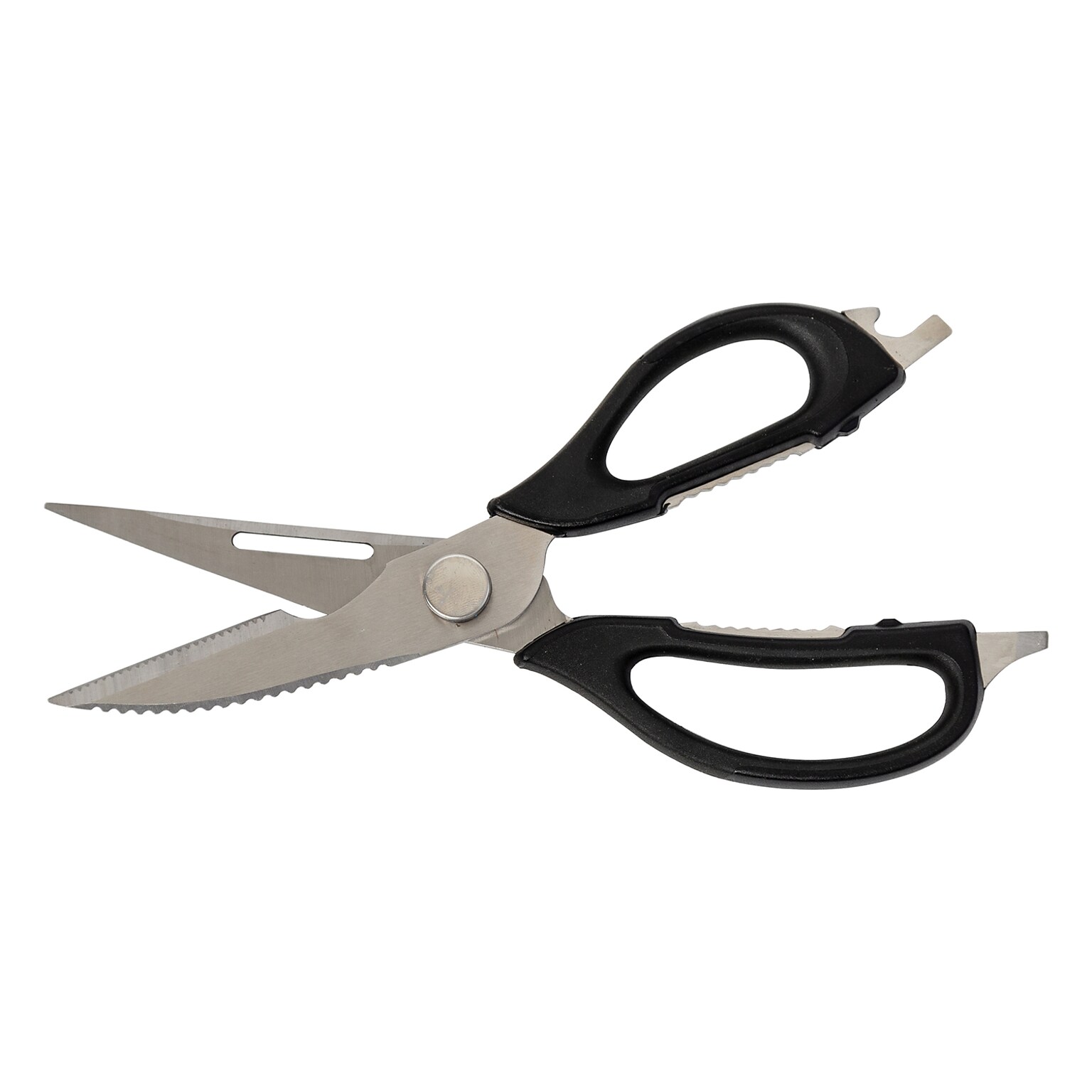 Joyce Chen Multiuse Kitchen Shears, 3.5-Inch, Black (J51-0735)