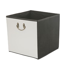 Simplify Collapsible Storage Cube, Grey (25480-Grey)