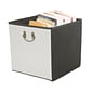 Simplify Collapsible Storage Cube, Grey (25480-Grey)
