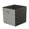 Simplify Collapsible Storage Cube, Grey (25481-Grey)
