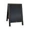 Flash Furniture Canterbury Indoor/Outdoor Chalkboard Sign, Black, 30H x 20W (HGWACB3020BLK)