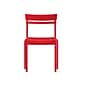 Flash Furniture Nash Modern Metal Side Dining Chair, Red, 2/Pack (2XUCH10318RD)