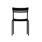Flash Furniture Nash Modern Metal Side Dining Chair, Black, 2/Pack (2XUCH10318BK)