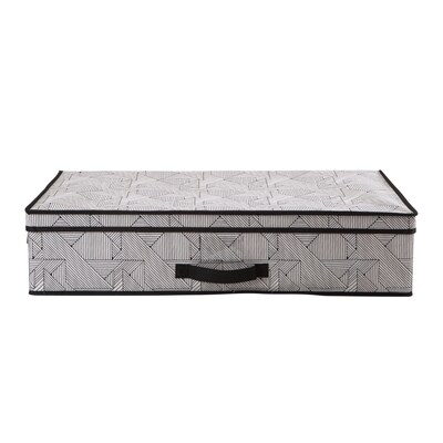 Closet Candie Under the Bed Storage Box, Geo Natural (M-77819)