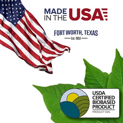 Samsill Earth's Choice Plant-Based 3"  Durable View Binders, 3 Ring , Made in USA, Assorted Fashion Colors, 4/Pack (MP48689)