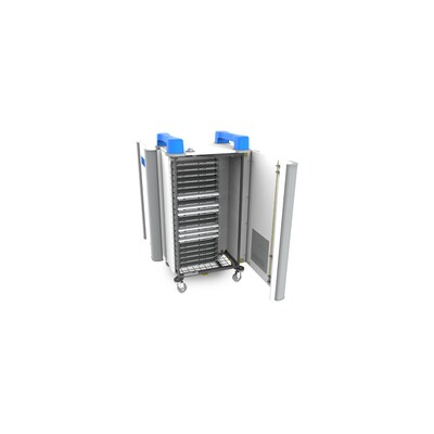 LapCabby UniCabby 46H Device Storage Unit, Aluminum (4459082)