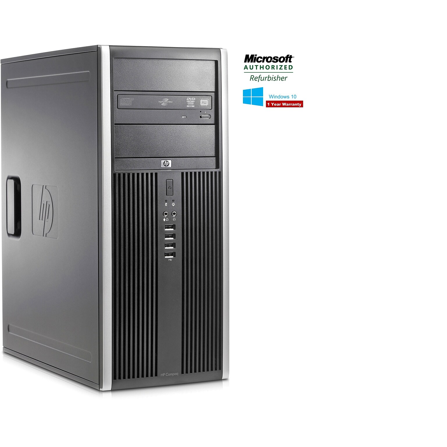 HP Elite 8300 Mt Refurbished Desktop Computer, Intel Core i5-3470, 3.4Ghz, 12GB Memory, 500GB HD