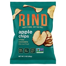 Rind Apple Thin-Cut Fruit Chips, 3 Oz, 12/Box (307-00386)