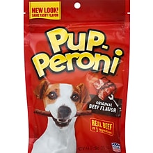 Pup-Peroni Original Beef Flavor Dog Treats, 5.6 oz., 8/Carton (SMU51021CS)