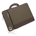 Lencca Laptop Sleeve Briefcase fits 13.3 Inch Laptop, Forest Green (PT_LENLEA501_13)