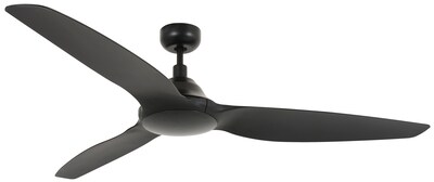 Beacon Lighting 60W Black Ceiling Fan with Remote Control (21100901)