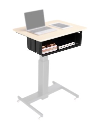 Rocelco Book Box for 28" Height Adjustable Mobile School Standing Desk (R MSD-BB)
