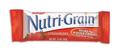 Nutri-Grain Stawrberry Breakfast Bar, 1.3 oz., 8 Bars/Box (KEE35902)