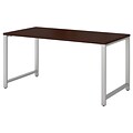 Bush Business Furniture 400 Series 60W x 30D Table Desk, Harvest Cherry, Installed (400S144CSFA)
