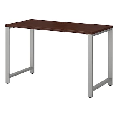 Bush Business Furniture 400 Series 48W x 24D Table Desk, Harvest Cherry, Installed (400S146CSFA)