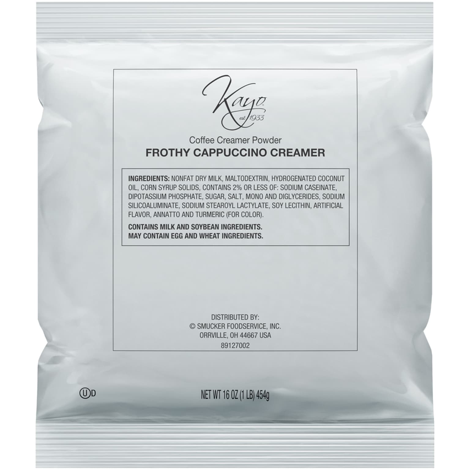 Kayo Powdered Creamer, 16 oz., 6/Carton (SMU10144)