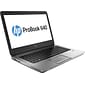 HP ProBook 640 G1 14" Refurbished Laptop, Intel i5 4210M 2.6GHz Processor, 12GB Memory, 180GB SSD, Windows 10 Pro