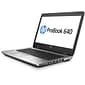 HP ProBook 640 G1 14" Refurbished Laptop, Intel i5 4210M 2.6GHz Processor, 12GB Memory, 180GB SSD, Windows 10 Pro