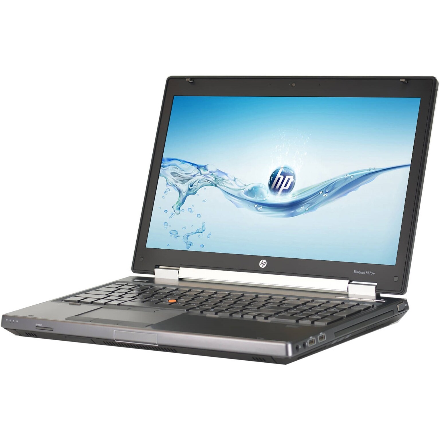 HP EliteBook 8570W 15.6 Refurbished Laptop, Intel Core i7 2.6GHz Processor, 8GB Memory, 500GB Hard Drive, Windows 10 Pro