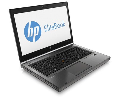 HP EliteBook 8570W 15.6 Refurbished Laptop, Intel Core i7 2.6GHz Processor, 8GB Memory, 500GB Hard Drive, Windows 10 Pro
