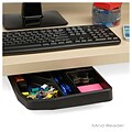 EMS Mind Reader Under Desk Sliding Compartment Organizer, Black (UDSO-BLK)