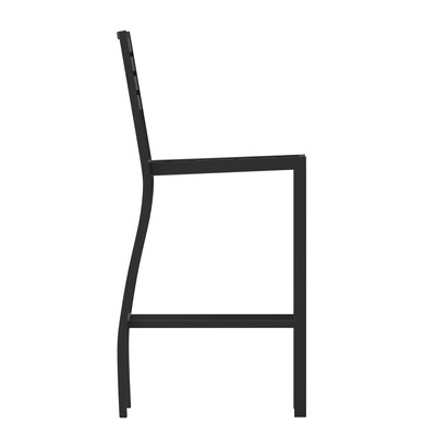 Flash Furniture Lark All-Weather Outdoor Bar Stool, Gray Wash (XUDGHW6036BGY)