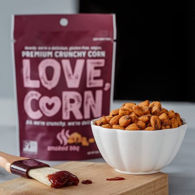 Love Corn Smoked BBQ, 1.6 Oz, 10/Box (307-00383)