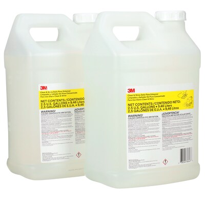 3M Clean & Shine Daily Floor Enhancer Concentrate 35A, 0.5 gal, 4/Carton