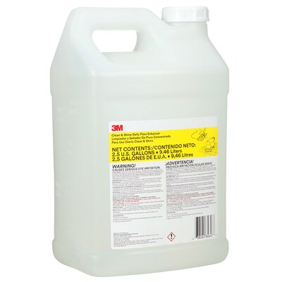 3M Clean & Shine Daily Floor Enhancer Concentrate 35A, 0.5 gal, 4/Carton