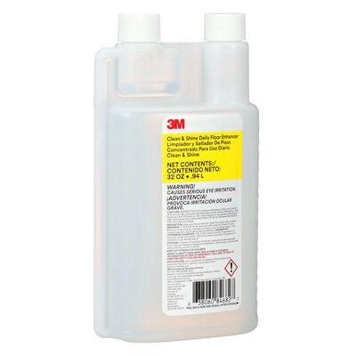3M Clean & Shine Daily Floor Enhancer Doser, 32 oz, 6/Carton (84682)