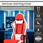 Hanover Commando Ergonomic Gaming Chair, Red/White/Black (HGC0113)