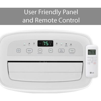 LG Electronics 6,000 BTU Portable Air Conditioner, White (LP0621WSR)