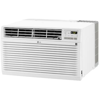 LG 11,800 BTU 230V Through-the-Wall Air Conditioner Supplemental Heat Function, White (LT1233HNR)